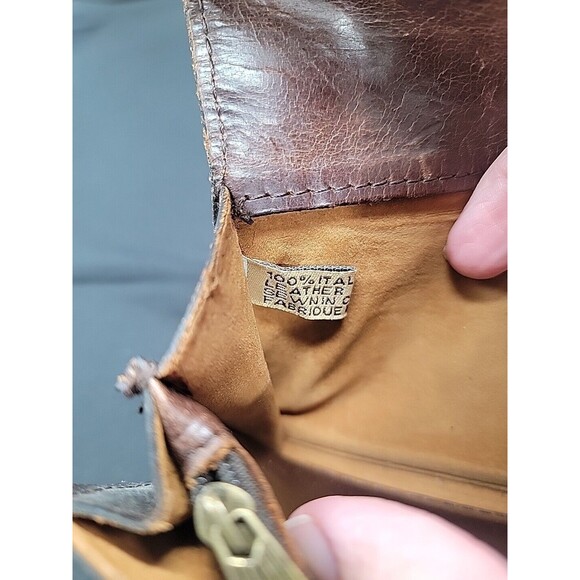 Patricia Nash Tooled Brown Leather Wallet 7x4.5 - Picture 11 of 12